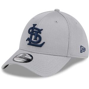 NWT  New Era St Louis Cardinals Mens Grey Active 39THIRTY Flex Hat